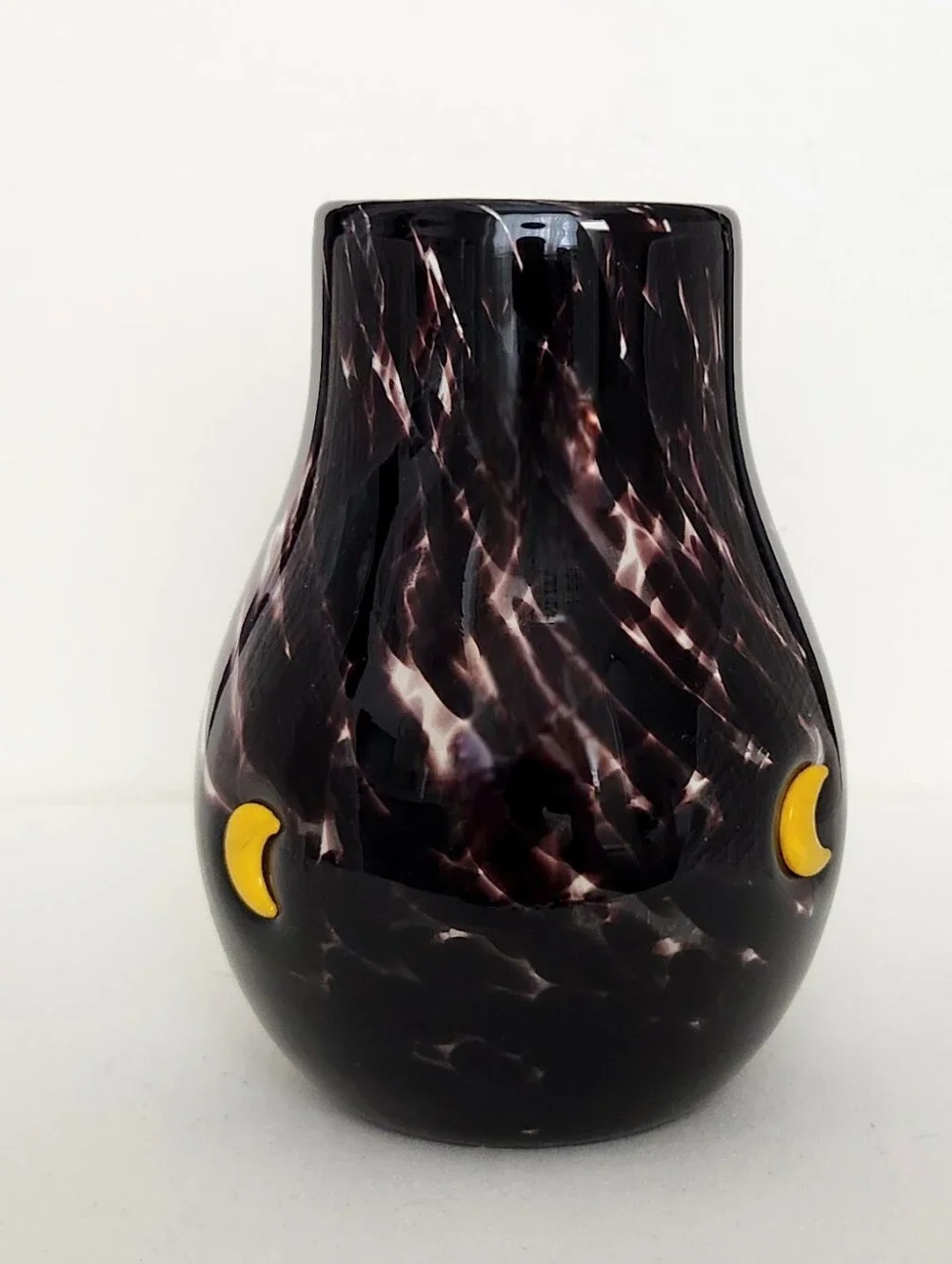 Anthropologie Halloween Mystic Icon Moon Glass Vase - New